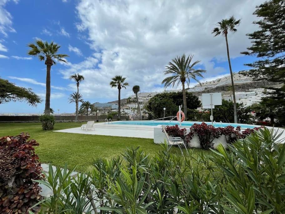 Apartamento Puerto Rico - Primera Linea De Playa โมกัน ภายนอก รูปภาพ